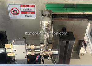 Macchina automatica ad alta velocità della cartella della scatola di cartone <span class=keywords><strong>Gluer</strong></span> per l'incollatura pieghevole di cartone ondulato di piccole e grandi dimensioni - Product Image 4