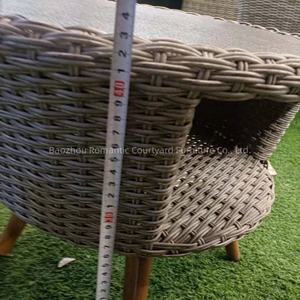 Venta caliente Conjunto de sofá de jardín Sillas de caña al aire libre Mesa Silla moderna Juegos de jardín Muebles de exterior de ratán - Product Image 2