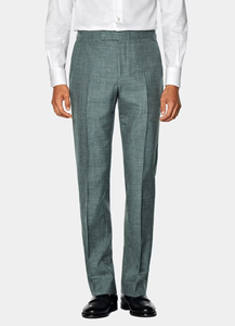 MTM su misura mezza tela <span class=keywords><strong>verde</strong></span> abiti da <span class=keywords><strong>uomo</strong></span> in lana seta abiti Slim Fit per <span class=keywords><strong>uomo</strong></span> - Product Image 4