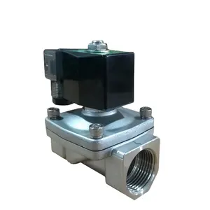 2W- series 2/2 way low price high pressure AC220V DC24V air brass solenoid valve