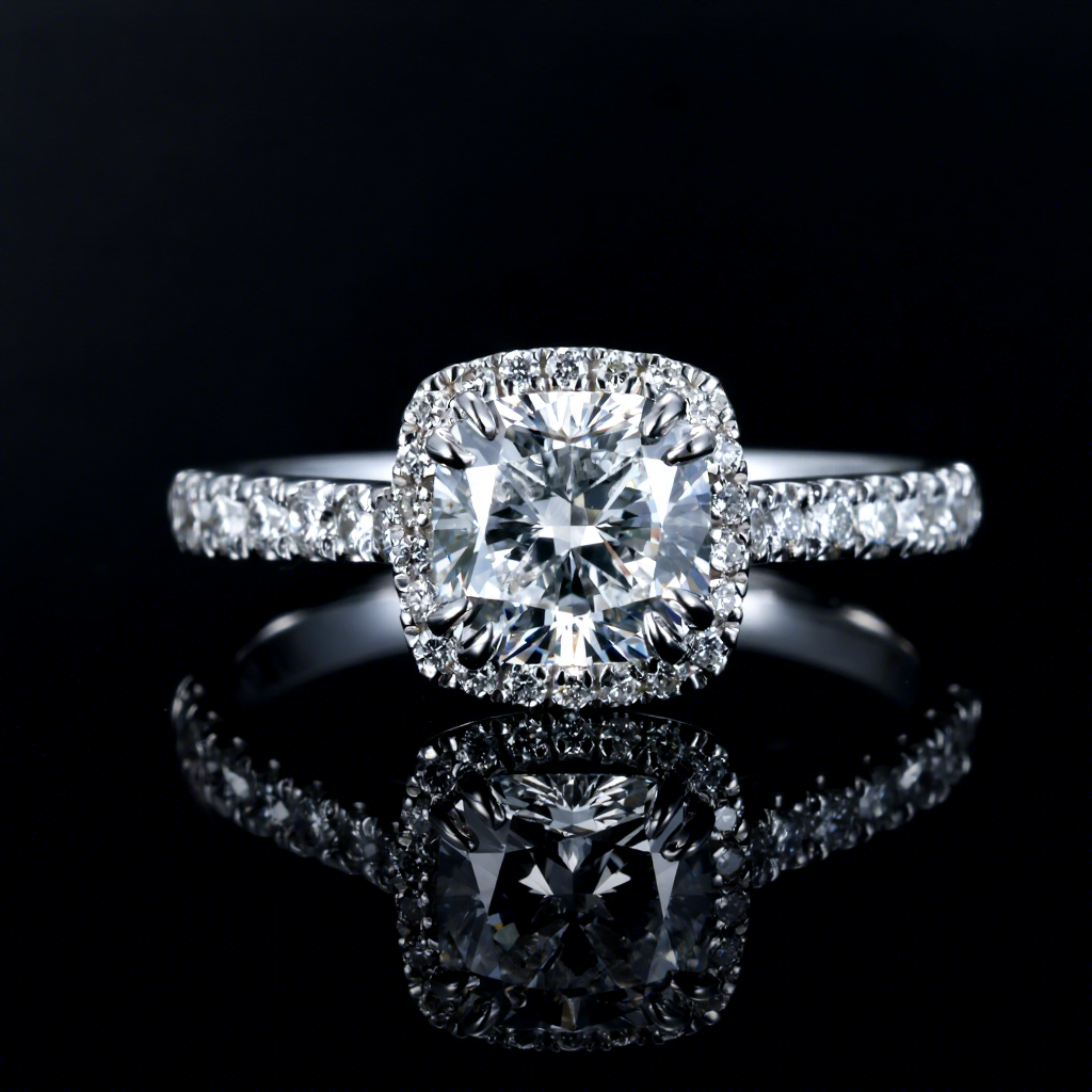 Men's Diamond Accent Band Ring - 14k Rose Gold Over Sterling Silver, Natural Round Diamonds