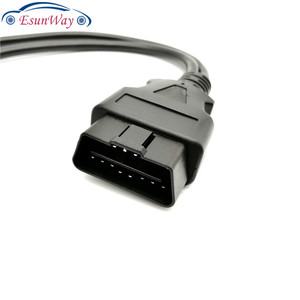 OBD2 16Pin 1ชายคู่หญิง Baffle OBD 2 Auto Car Diagnostic Cable อะแดปเตอร์ OBD2ซ็อกเก็ต - Product Image 6