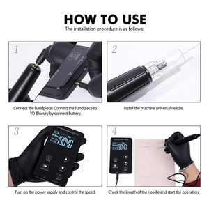 Wenshen calidad <span class=keywords><strong>de</strong></span> grado profesional para cejas, <span class=keywords><strong>ojos</strong></span>, labios, máquina <span class=keywords><strong>de</strong></span> tatuaje, conjunto completo - Product Image 3