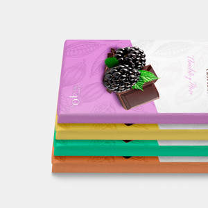 Caja de Chocolates con Sabor a Frutas Mixtas, Colección Surtida de Cítricos Tropicales y Bayas, Empaque Personalizado para Set de Regalo <span class=keywords><strong>Gourmet</strong></span> - Product Image 4