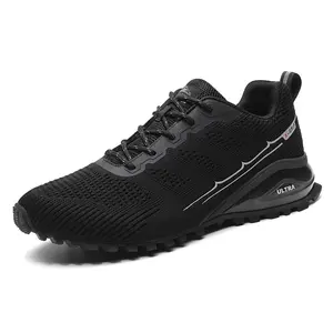 跑步男士步行鞋休闲运动男鞋运动鞋PU冬鞋A3橡胶定制标志批发男士时尚