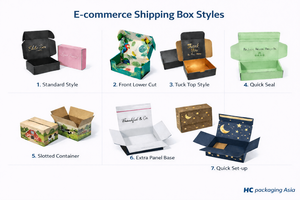 Compact Powder Beauty <b>Foldable</b> Mailer <b>Box</b> Litho Laminated Corrugated <b>Box</b> E Flute Custom Manufacturer - Product Image 5