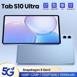 Tablet PC Capacitiva <span class=keywords><strong>Tab</strong></span> S10 <span class=keywords><strong>Ultra</strong></span> Android 15 2560*1600 para Niños, 16GB+1TB MTK, Nueva Condición, Educación, Precio de Fábrica - Product Image 4