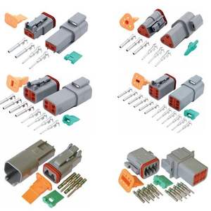 7 штифтов Авто сенсор разъем водонепроницаемый разъем провода 1,5 мм BU-STE KPL круговой DIN корпуса разъема 1718230 967650-1 968421-1 - Product Image 6