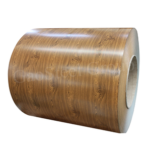 목재 무늬 <span class=keywords><strong>PPGI</strong></span> PPGL 시트 가격 컬러 알루미늄 아연 도금 강판 코일 코팅 - Product Image 2