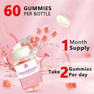 Özel etiket sağlık takviyesi glutatyon cilt beyazlatma deniz kollajen Gummies bağışıklık sistemi artırıcı glutatyon Gummies - Product Image 3