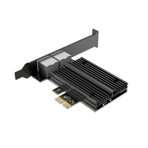2,5 Gb PCIE Dual <span class=keywords><strong>Port</strong></span> Ethernet Adapter Kabel gebundene Netzwerk karte i226-V RJ45 10M/100M/1000M/2.5G Eingebaute Schnitts telle Dual <span class=keywords><strong>Port</strong></span> - Product Image 1