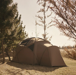 Tente de <span class=keywords><strong>camping</strong></span> imperméable pour 3-4 personnes, tunnel, pour location de voiture en plein air, OEM - Product Image 2