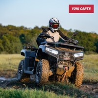 ATV de 500CC de YKGO, Directo de Fábrica, para Aventuras en la Playa, con Tracción en las 4 Ruedas, Cabrestante y EPA