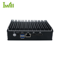 Cele-ron J3160 Mini PC 4 puertos LAN Pfsense Firewall Hardware DDR3 WiFi Red Firewall Router EE. UU./UE Plug Thin Client PC Nuevo