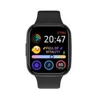 Reloj Inteligente de Moda Q23 Pro con Llamadas, Pantalla HD de 1.83'', Monitor de Ritmo Cardíaco y Sueño, Resistente al Agua IP67, Reloj Inteligente Deportivo para Hombre