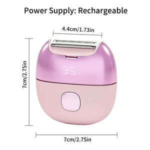Nueva <span class=keywords><strong>Afeitadora</strong></span> eléctrica portátil con pantalla digital para la depilación de las axilas y el cuerpo del área íntima - Product Image 2