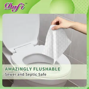 Male Female Toilet Pure Water Flushable Enhanced Cleansing Freshness Ultra Soft Hypoallergenic Plant-Based Butt Wipes