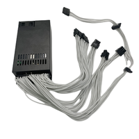 Alimentation électrique adaptative GREENLEAF/OEM 1U pour serveur, 701W-800W, mini ITX, entièrement modulaire, pour ordinateur de bureau, en stock