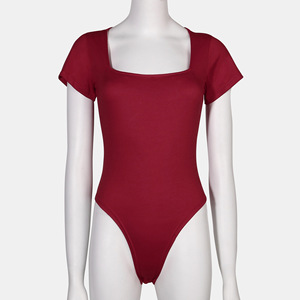 Body de poliéster con logotipo personalizado, traje superior, corsé sin costuras, monos para mujer - Product Image 2