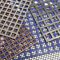 Plaque perforée de précision industrielle, maille de tamis en acier au carbone de haute précision pour machines de filtrage à tamis vibrant