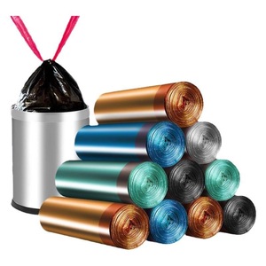 ถุงขยะแบบมีเชือกรูดพร้อมระบบปิดอัตโนมัติ หนาพิเศษและขนาดใหญ่ เหมาะสำหรับขยะในห้องครัวและห้องนั่งเล่น - Product Image 3