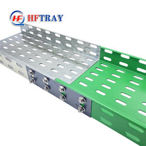 Bandeja de Cables Ventilada Perforada de Acero Inoxidable con Recubrimiento en Polvo para Construcción Industrial y Exteriores, 50*50, Resistente a la Corrosión, Precio de Fábrica - Product Image 2