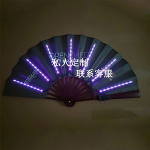 Ventilador Luminoso Plegable para Discoteca, Fiestas y Festivales de Música Electrónica, Ideal para Celebridades de Internet - Product Image 5