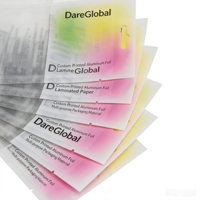 DareGlobal Kundenspezifisches Logo Hochwertige Kunststoff-Verpackungsbeutel Verpackungsdruck Metall-Verpackungsbeutel für Konsumgüter