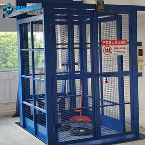 अनुकूलित हाइड्रोलिक माल उठाने उपकरण माल ढुलाई लिफ्ट गोदाम गाइड रेल कार्गो लिफ्ट - Product Image 2