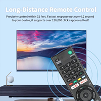 Télécommande IR RMT-TX300E pour téléviseurs Sony KDL-32WE610 KDL-32WE613 KDL-32WE615 KDL-40WE655 KDL-40WE663 KDL-40WE665 KDL-43WE754