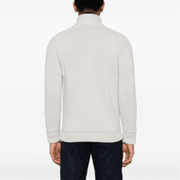 Vêtements d'hiver personnalisés pour hommes, cardigan en laine, col montant, tricot vintage, manteau à manches longues, tricot personnalisé, pull en cachemire, veste pour homme