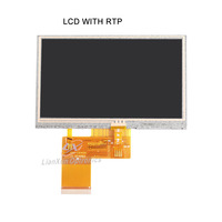 Écran tactile capacitif TFT CTP haute fiabilité de 4,3 pouces, écran tactile multipoint, panneau d'affichage LCD TFT de 4,3 pouces