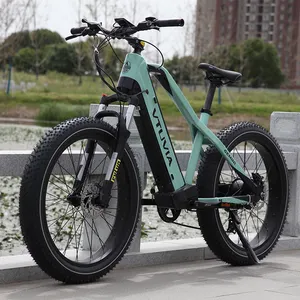 1000w 52V 26 inch fat tire electric bike adult electric assist mountain bike full suspension ebike us warehouse for man