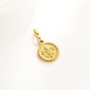 Phụ kiện móc khóa đa năng mạ vàng không thấm nước bằng thép không gỉ, phụ kiện bikini, charm vòng tay, dây chuyền - Product Image 5