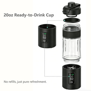 Nouveau Mixeur Portable Personnel OEM à Chargement USB, Alimenté par Batterie, pour Smoothies aux Fruits, Utilisation Domestique, Voiture, Camping, Randonnée - Product Image 3