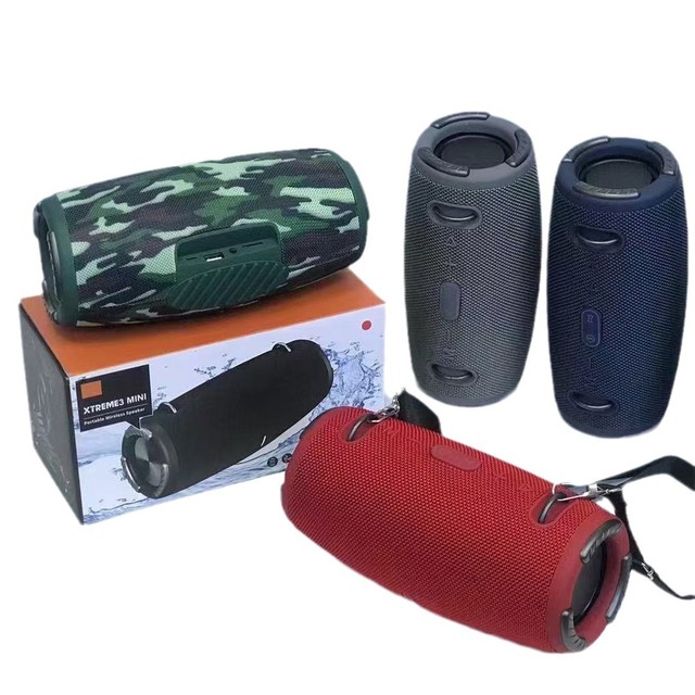 Outdoor Extreme 3 Mini Speaker 10W Extreme3 Wireless Boom Speakers with Shoulder Belt for Party Dance Travel Sports