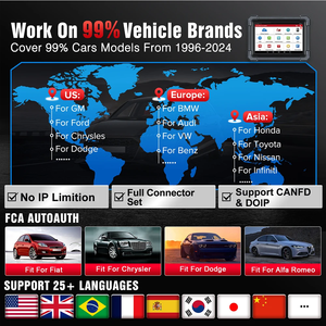 Herramienta de Diagnóstico Automotriz LAUNCH X431 PRO TT de 8 Pulgadas, Conector DBSCar VII, 37+ Funciones de Reinicio, Codificación Bidireccional de ECU en Línea, CANFD, Llave IMMO - Product Image 4