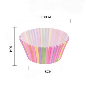 Envoltorios y Moldes para Cupcakes de Papel Antiadherente Ecológicos y Desechables, Aptos para Horno/Microondas, Calidad Premium - Product Image 2