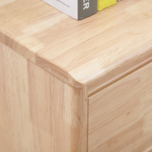 Nordic Solid Wood Five Drawer <b>Chest</b> Natural Color Living Room <b>Storage</b> Cabinet Modern Minimalist Design - Product Image 4
