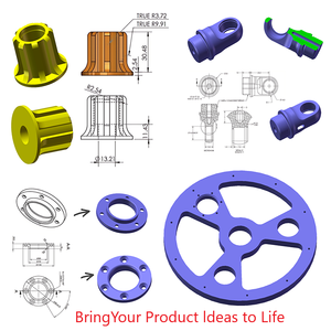 CNC Sản xuất nhà cung cấp công ty nguyên mẫu biến phay kim loại máy chính xác tùy chỉnh CNC các bộ phận công thành phần - Product Image 3