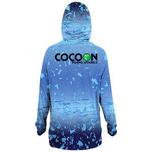 Camisa con capucha de rendimiento de pesca Mahi para hombre, camisa de pesca de secado rápido con diseño Mahi, Camisa cómoda para exteriores para pescar - Product Image 5