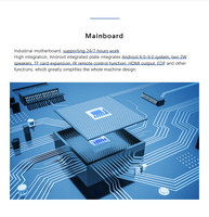 Tablette Android 10,1 pouces avec écran tactile capacitif, support mural, PoE, NFC, RFID