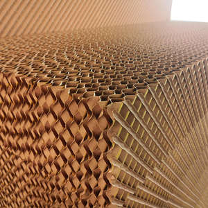 Gewächshaus Verdunstung wasser kühlpad System Laptop Fertigungs linie Maschinen produktion für Luftkühler Papier verwendet Heimgebrauch - Product Image 2