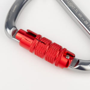 Mosquetón en forma <span class=keywords><strong>de</strong></span> <span class=keywords><strong>pera</strong></span> HMS <span class=keywords><strong>de</strong></span> bloqueo para escalada al aire libre <span class=keywords><strong>de</strong></span> aluminio resistente al por mayor - Product Image 5