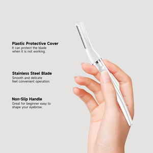 Cuchillas Faciales Personalizadas para <span class=keywords><strong>Dermaplaning</strong></span>, Cuchilla para Cejas, Set de Recortador de Vello de Cejas para Mujer - Product Image 2