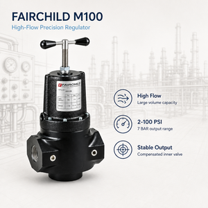 M14 M100 M18 ตัวควบคุมลมแบบนิวแมติกสำหรับระบบควบคุมลมอุตสาหกรรม - Product Image 3