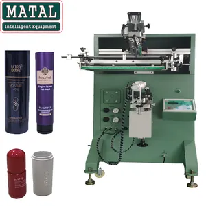 Buona principe macchina di stampa dello schermo per t-shirt semi-automatica Offset macchina di stampa dello schermo per la tazza di plastica 1 colore