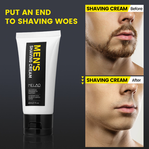 Crema de Afeitar Ultra Suave para Barbas Gruesas con Aceite de Macadamia y Lanolina que Proporciona Máxima Lubricación, Crema para el Cuidado de la Barba - Product Image 5