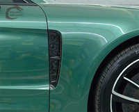 Pour Porsche Panamera 971, améliorations de style OEM, garniture de ventilation latérale en fibre de carbone pour l'admission d'air