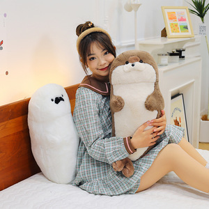 Mô phỏng con dấu biển con lười đồ chơi sang trọng con dấu biển Con Lười Thú nhồi bông búp bê ném gối động vật biển Sofa Gối trang trí phòng - Product Image 2